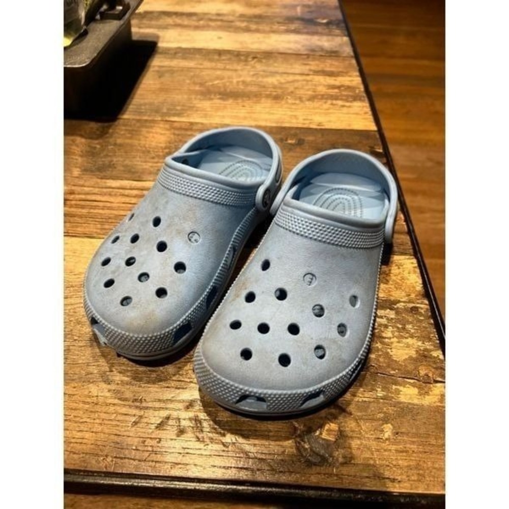 Crocs‎ baby blue womans 8